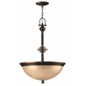 Mayflower Loftlampe Ø38,1 cm 3 x E27 - Aldret bronze/Rav