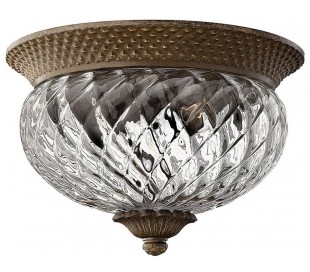 Hadley Badeværelseslampe Ø35,6 cm 3 x E27 - Aldret bronze