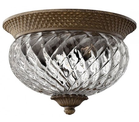 Hadley Badeværelseslampe Ø35,6 cm 3 x E27 - Aldret bronze