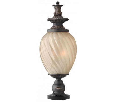 Montreal Hængelanterne Ø28 cm 3 x E14 - Aldret jern/Rav