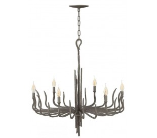 Spyre Lysekrone Ø71,1 cm 6 x E14 - Champagne guld