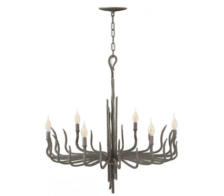 Spyre Lysekrone Ø71,1 cm 6 x E14 - Champagne guld