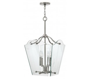 Wingate Loftlampe Ø30,5 cm 4 x E14 - Poleret antik nikkel