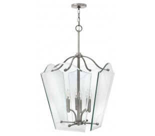 Wingate Loftlampe Ø40,6 cm 4 x E14 - Poleret antik nikkel