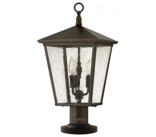 Trellis Væglampe H50,2 cm 3 x E14 - Rustik bronze