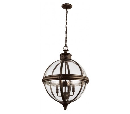 Adams Loftlampe Ø49,8 cm 4 x E14 - Antik nikkel