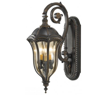 Baton Rouge Væglampe H38,1 cm 1 x E27 - Rustik bronze