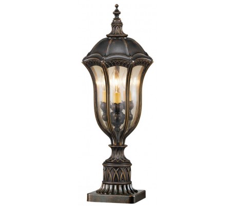 Trellis Halvmurslampe H58,4 cm 3 x E14 - Rustik bronze