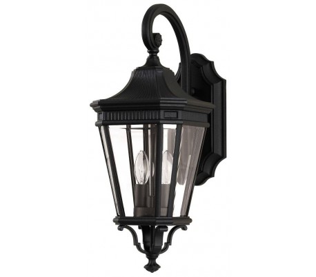 Cotswold Lane Væglampe H29,2 cm 1 x E27 - Sort