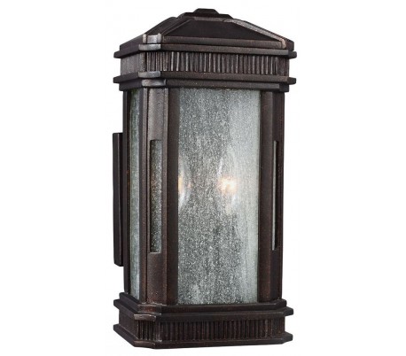 Cotswold Lane Væglampe H40,6 cm 2 x E14 - Sort