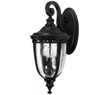 English Bridle Væglampe H32 cm 1 x E27 - Sort