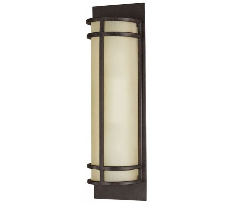Fusion Plafond Ø34,3 cm 3 x E27 - Rustik bronze/Rav