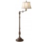 Gibson Gulvlampe H162,6 cm 1 x E27 - Rustik brun/Beige