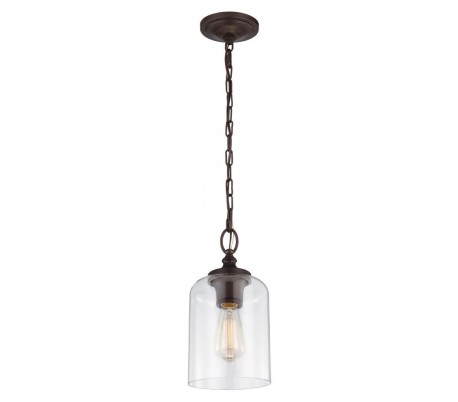 Hounslow Loftlampe Ø16,5 cm 1 x E27 - Børstet stål/Mercury