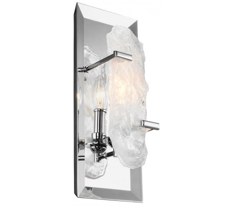 Katerina Væglampe H38,1 cm 1 x E14 - Antik bronze/Krystal