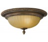 Kelham Hall Plafond Ø34,3 cm 2 x E27 - Antik guldbronze/Indie