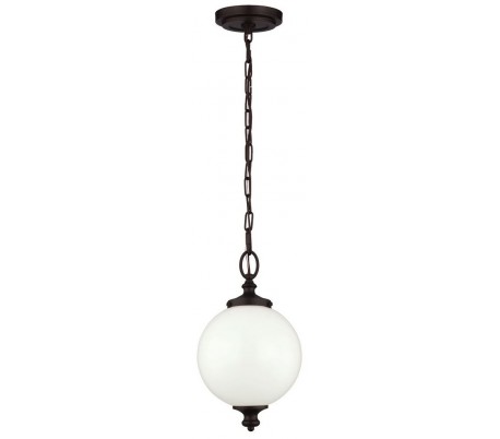 Parkman Loftlampe Ø21,6 cm 1 x E27 - Børstet stål/Hvid