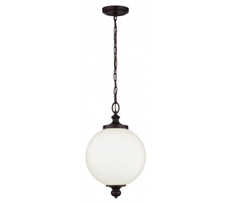 Parkman Loftlampe Ø21,6 cm 1 x E27 - Rustik bronze/Hvid