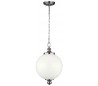 Parkman Loftlampe Ø30,5 cm 1 x E27 - Poleret nikkel/Hvid