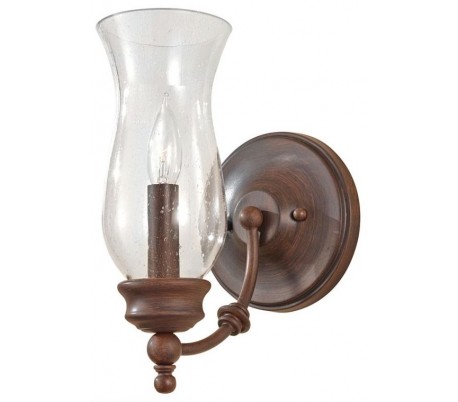 Kelham Hall Væglampe H41,9 cm 1 x E27 - Antik guldbronze/Indie