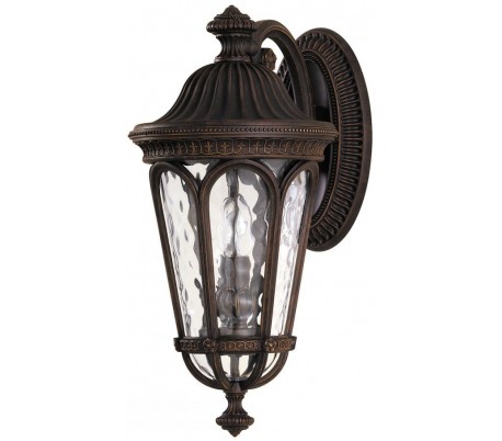 Regent Court Væglampe H34,3 cm 1 x E27 - Rustik bronze