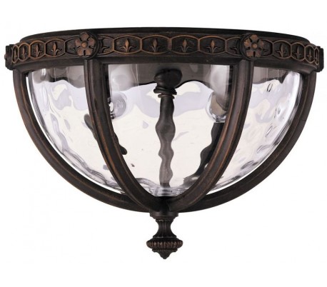 Regent Court Halvmurslampe H50,5 cm 2 x E14 - Rustik bronze