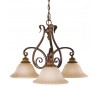 Sonoma Valley Lysekrone Ø71,1 cm 3 x E27 - Aldret bronze