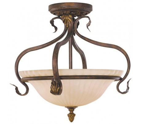 Sonoma Valley Lysekrone Ø71,1 cm 3 x E27 - Aldret bronze