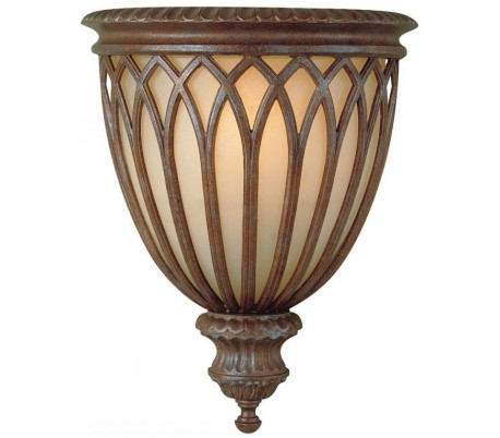 Pickering Lane Væglampe H26,3 cm 1 x E14 - Rustik bronze