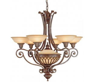 Stirling Castle Loftlampe Ø55,9 cm 3 x E27 - Rustik bronze