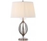 Aegean Bordlampe H56,5 cm 1 x E27 - Aldret messing/Hvid