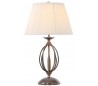 Artisan Bordlampe H54 cm 1 x E27 - Aldret messing/Creme