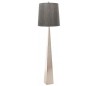 Ascent Gulvlampe H181 cm 1 x E27 - Poleret nikkel/Grå