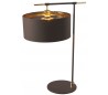 Balance Bordlampe H65,6 cm 1 x E27 - Brun/Poleret messing