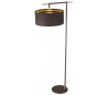 Balance Gulvlampe H161,6 cm 1 x E27 - Brun/Poleret messing