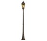 Baltimore Havelampe H239 cm 1 x E27 - Patineret bronze