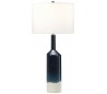 Bayswater Bordlampe H78,5 cm 1 x E27 - Blå/Hvid