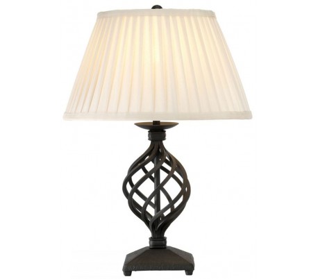 Bayswater Bordlampe H78,5 cm 1 x E27 - Blå/Hvid