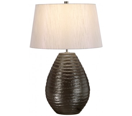 Blue Globe Bordlampe H55 cm 1 x E27 - Blå/Lysegrå