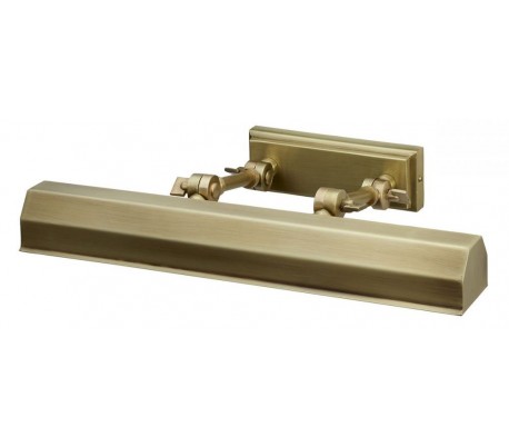 Chawton Galleri Væglampe B18,2 cm 1 x E14 - Aldret messing