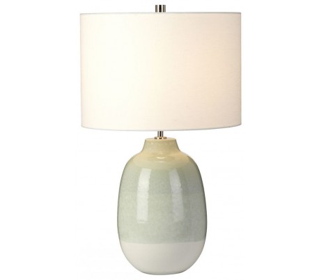 Cantaloupe Bordlampe H67 cm 1 x E27 - Melongrøn/Creme