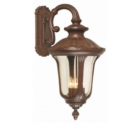 Chicago Væglampe H56 cm 1 x E27 - Patineret rust bronze