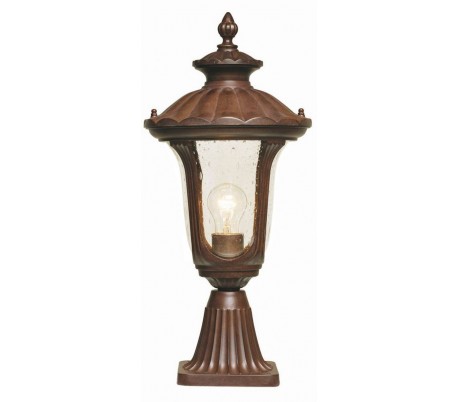 Chicago Væglampe H47 cm 1 x E27 - Patineret rust bronze