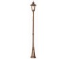 Chicago Havelampe H246,5 cm 1 x E27 - Patineret rust bronze