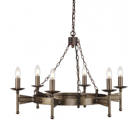 Cromwell Lysekrone Ø100 cm 8 x E14 - Antik bronze