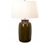 Kingston Vale Bordlampe H65,5 cm 1 x E27 - Olivengrøn/Elfenbenshvid