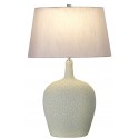 Kingston Vale Bordlampe H65,5 cm 1 x E27 - Olivengrøn/Elfenbenshvid