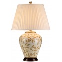 Gold Thistle Bordlampe H58 cm 1 x E27 - Krakeleret guld/Hvid