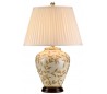 Leaves Bordlampe H62 cm 1 x E27 - Krakeleret guld/Creme