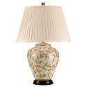 Gold Thistle Bordlampe H58 cm 1 x E27 - Krakeleret guld/Hvid
